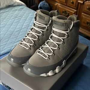 Jordan 9 Cool Grey size 10.5